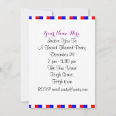 Franse themapartij kaas en wijn kaart (Achterkant)