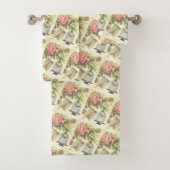 Franse  Theme Paris Bathroom Towel Set Bad Handdoek (Insitu)