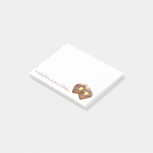 Franse Toast a Note for Kitchen Breakfast food (Schuin)