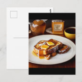 Franse toast! briefkaart (Voorkant / Achterkant)