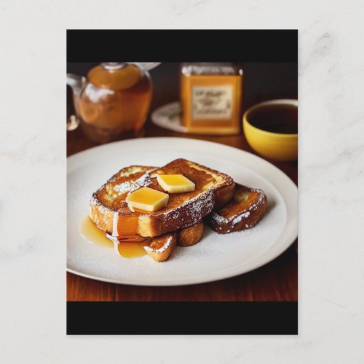Franse toast! briefkaart (Voorkant)