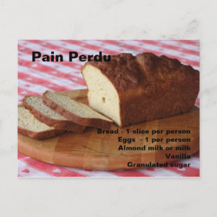 Franse Toast Briefkaart