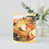 Franse Toast Briefkaart (Staand voorkant)