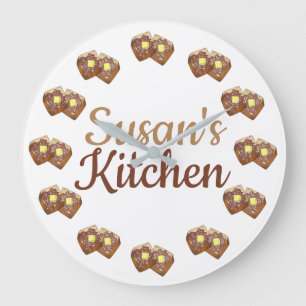 Franse Toast Brunch Breakfast Nook Diner Kitchen Grote Klok