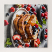 Franse Toast met Bessen Legpuzzel (Horizontaal)