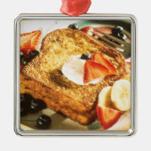 Franse Toast Metalen Ornament (Voorkant)