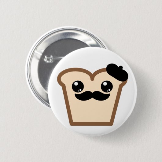 franse toast ronde button 5,7 cm (Voorkant /achterkant)