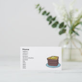 franse toast visitekaartje (Staand voorkant)