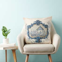 Franse Toile | Chinoiserie Nativity Kussen