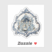  Franse Toile | Chinoiserie Nativity Sticker (Vel)