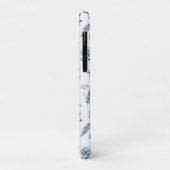 Franse Toile de jouy Monogram Naam Chinoseirie Case-Mate iPhone Case (Achterkant/links)