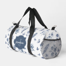 Franse Toile de jouy Monogram Naam Chinoseirie