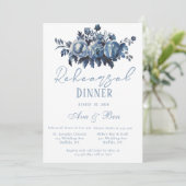  Franse Toile Floral Repetitie Diner Kaart (Staand voorkant)