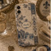 Franse Toile Monogram iPhone 16 Hoesje