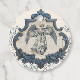 Franse Toile Nativity | kerstengel Bedankjes Labels