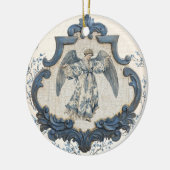  Franse Toile Nativity | kerstengel Keramisch Ornament (Links)