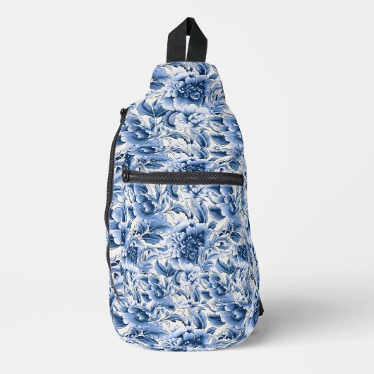 Franse toile sling bag (Voorkant)