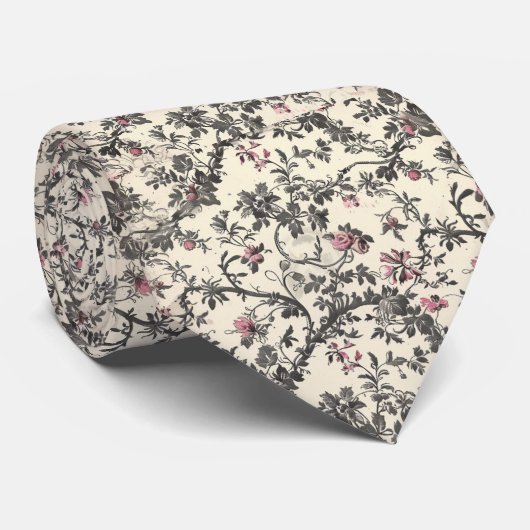 Franse Toile Stropdas (Opgerold)