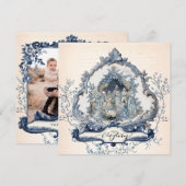 Franse toiletartikelen | Chinoiserie Nativity Feestdagenkaart (Voorkant / Achterkant)