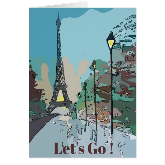 Franse toren Eiffel (Voorkant)