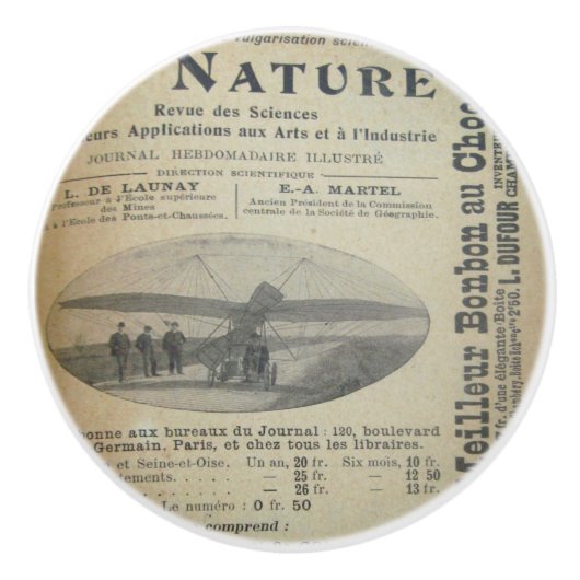  Franse trekkracht Keramische Knop (Voorkant)