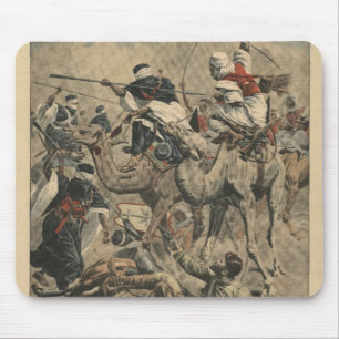 Franse troepen in de Sahara Muismat