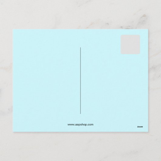  Franse trol als kerstman Feestdagenkaart (Achterkant)