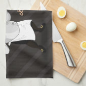 Franse Tsjetsjeense keukenhanddoeken (Quarter Fold)