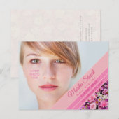 Franse tuin - aankondigingskaart (Voorkant / Achterkant)