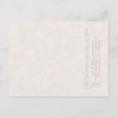 Franse tuin - aankondigingskaart (Achterkant)