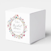 Franse Tuin Bloem Bedankdoosjes (Achterkant)