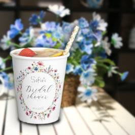 Franse Tuin Bloem Papieren Bekers