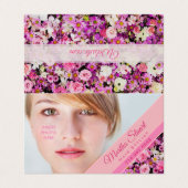 Franse tuin - Folded Visitekaartje (Buitenkant ongevouwen)