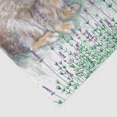 Franse tuin  konijnenkonijn Decoupage Bloom Tissuepapier (Detail)