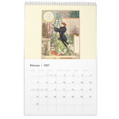  Franse tuin Lady Modern Kalender (Feb 2027)