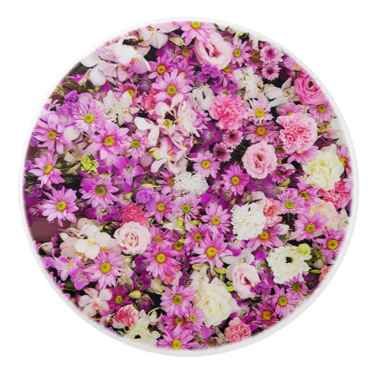 Franse tuin (meer opties) - keramische knop (Voorkant)