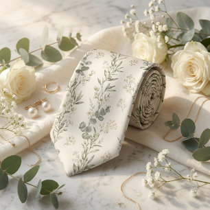 Franse Tuin Toile Botanisch Stropdas