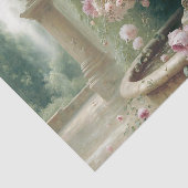 Franse tuin Urn Tissuepapier (Detail)