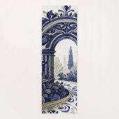 Franse Tuin Zen Yoga Mat (Achterkant)