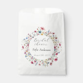 Franse Tuinfeest bloem Bedankzakje (Voorkant)