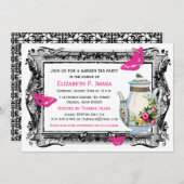 Franse tuinpartij kaart (Voorkant / Achterkant)