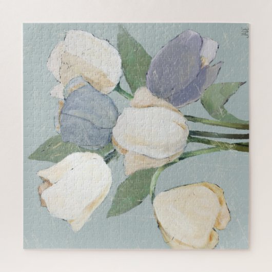 Franse tulpen legpuzzel (Verticaal)