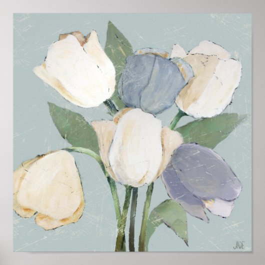 Franse tulpen poster (Voorkant)