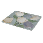 Franse tulpen snijplank (Hoek)