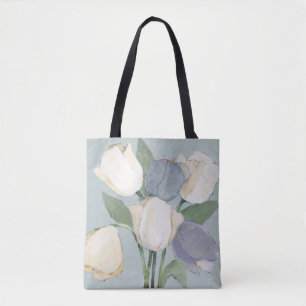 Franse tulpen tote bag