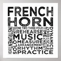 Franse Typografie van Horn
