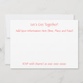 Franse  uitnodiging (Achterkant)