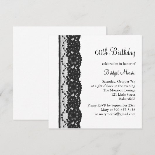 Franse uitnodiging ter afkondiging van de zondag ( (Voorkant / Achterkant)