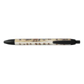 Franse uniformen uit WOI Zwarte Inkt Pen (Achterkant)