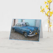 Franse Vaderdag Kaart (Gele Bloem)